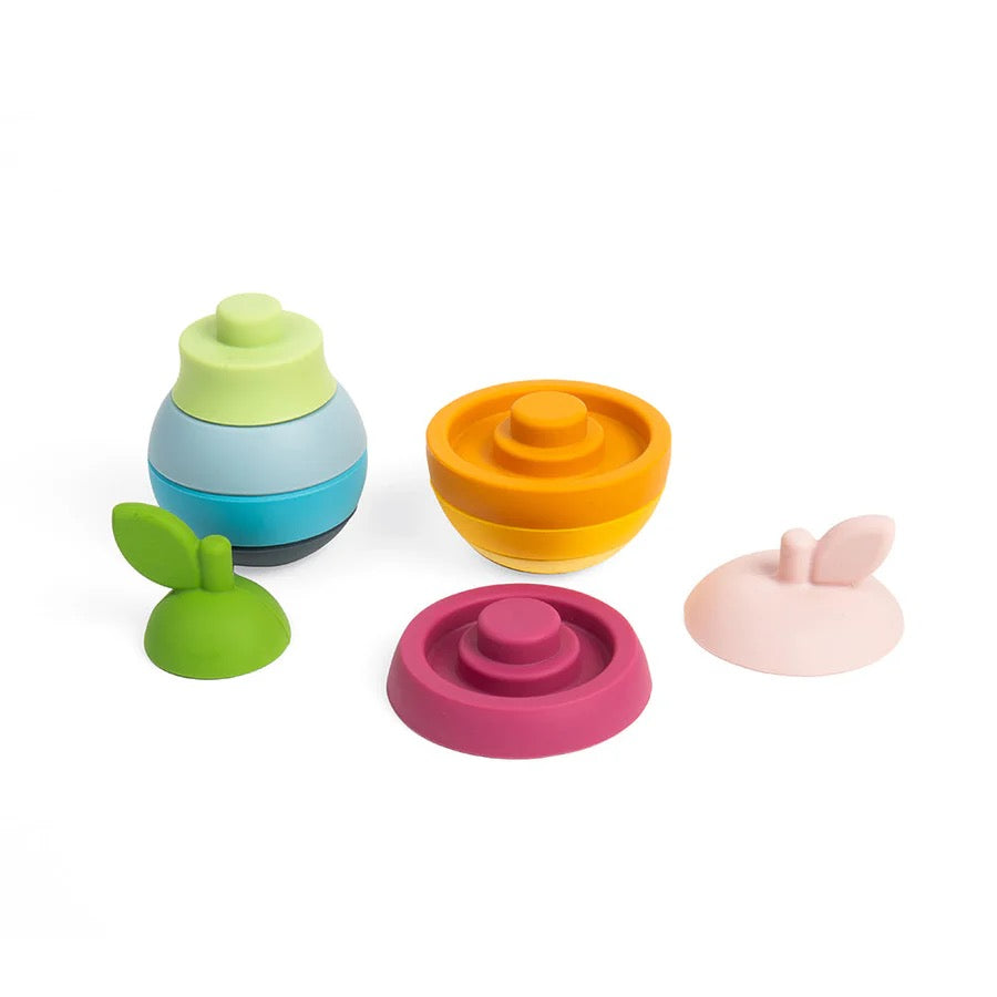 Silicone Stacking Apple & Pear