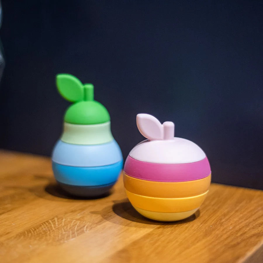 Silicone Stacking Apple & Pear