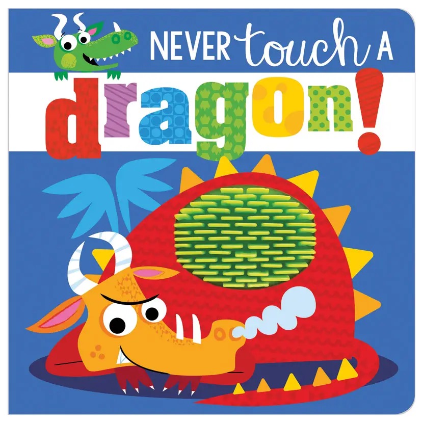 Never Touch A Dragon Sensory Tactile Book