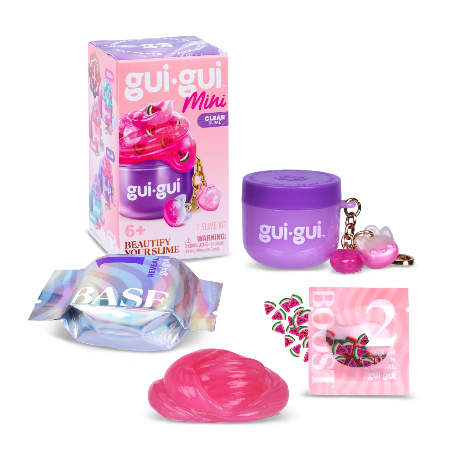 Gui Gui Beautify Your Slime Mini Keyring Craft Set
