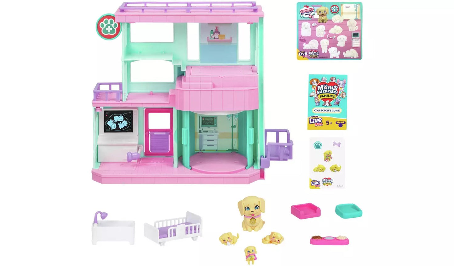 Little Live Pets Mama Surprise Families S1 Baby Care Clinic