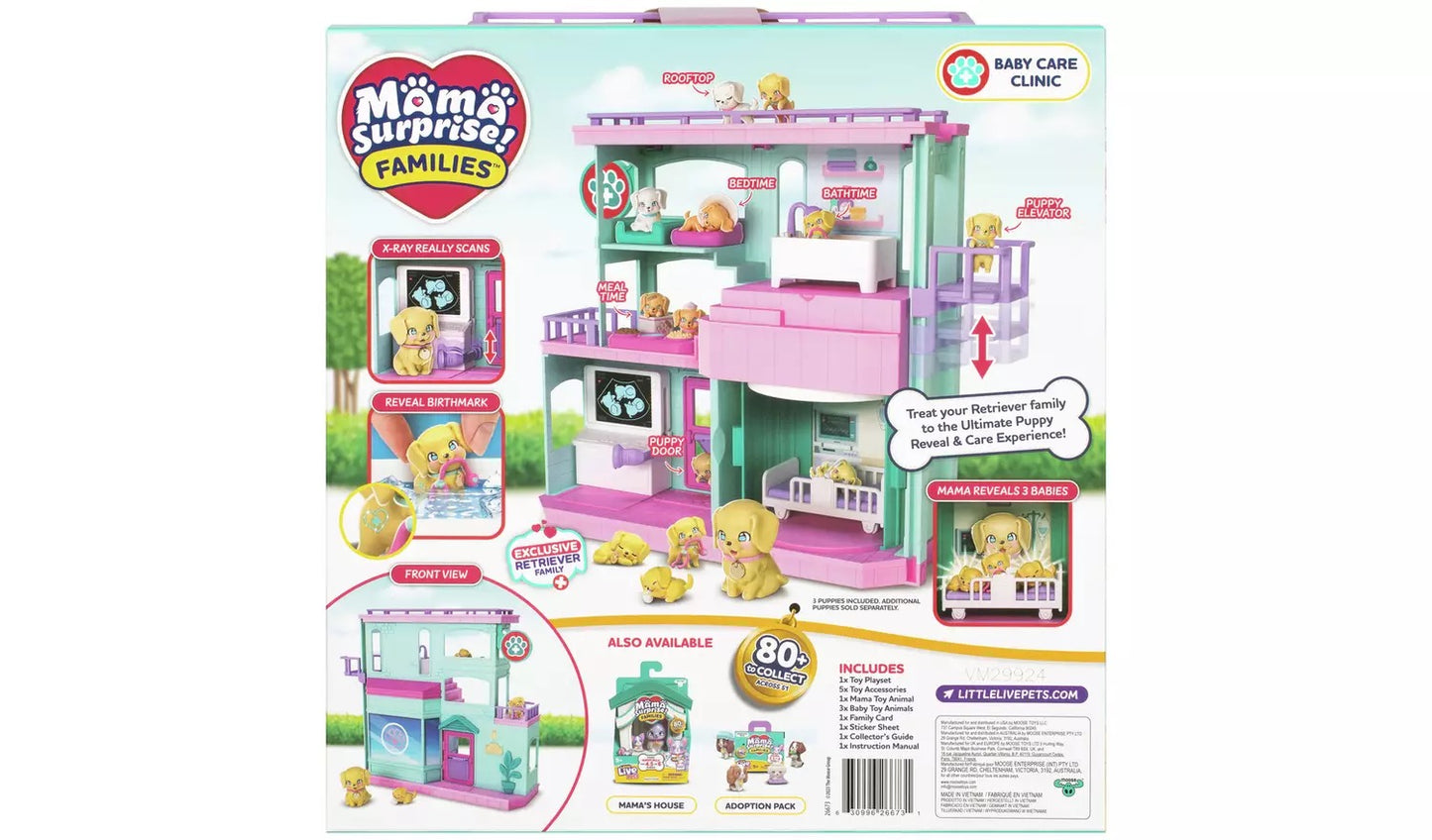 Little Live Pets Mama Surprise Families S1 Baby Care Clinic