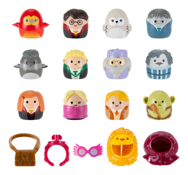 Squish-a-longs Harry Potter 12 Figure Pack Style 1 Wave 1