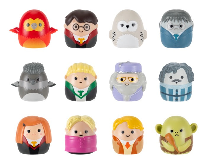 Squish-a-longs Harry Potter 12 Figure Pack Style 1 Wave 1