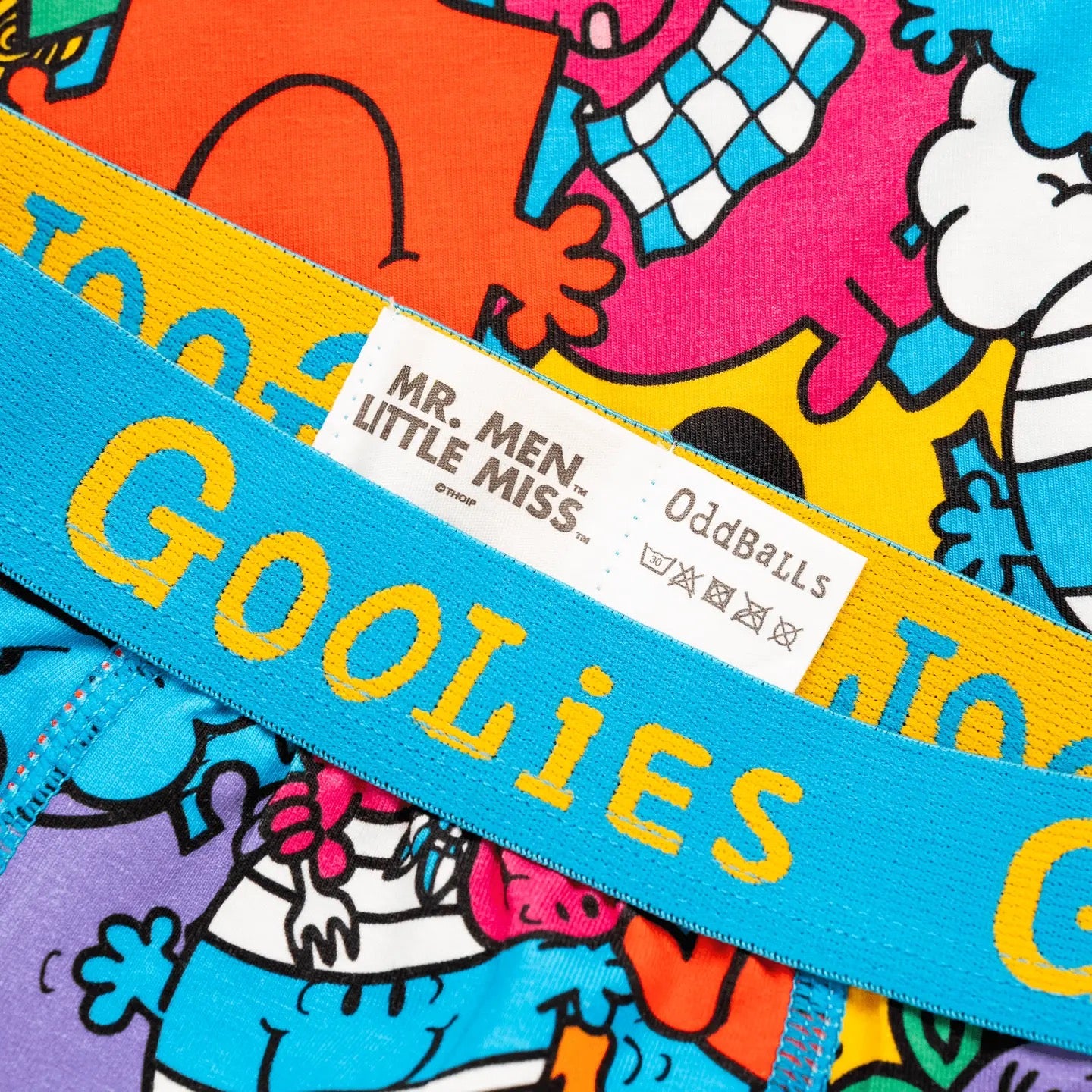 Mr Men Multi - Kids Boxer Shorts - Goolies