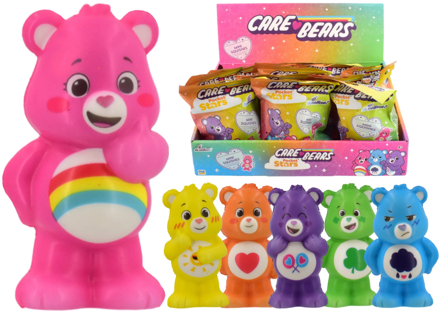 Care Bears 10cm Squishy 1pc Blind Bag