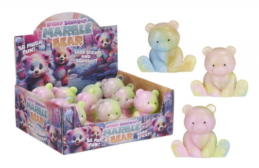 Sticky Squishy Marble Bear 8.5cm