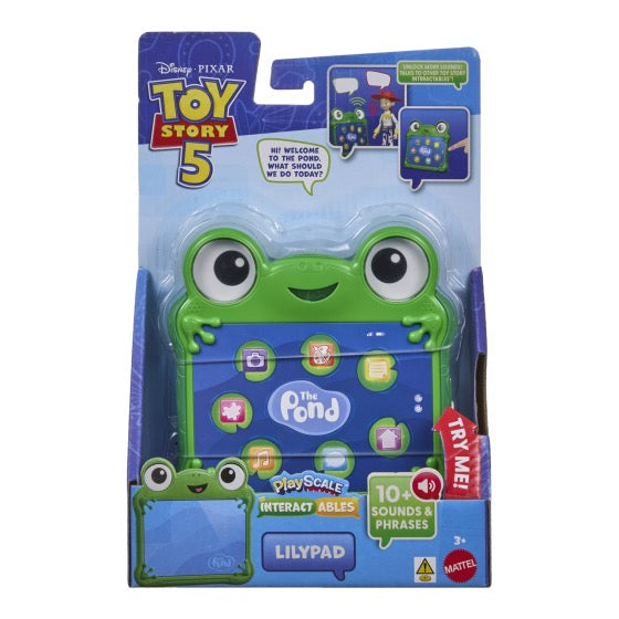 Disney and Pixar Toy Story 5 Interactables Talking Lilypad Figure