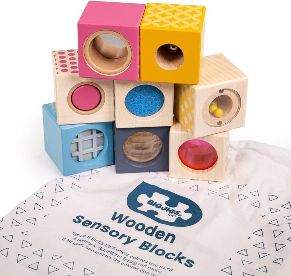 Bigjigs Sensory Blocks