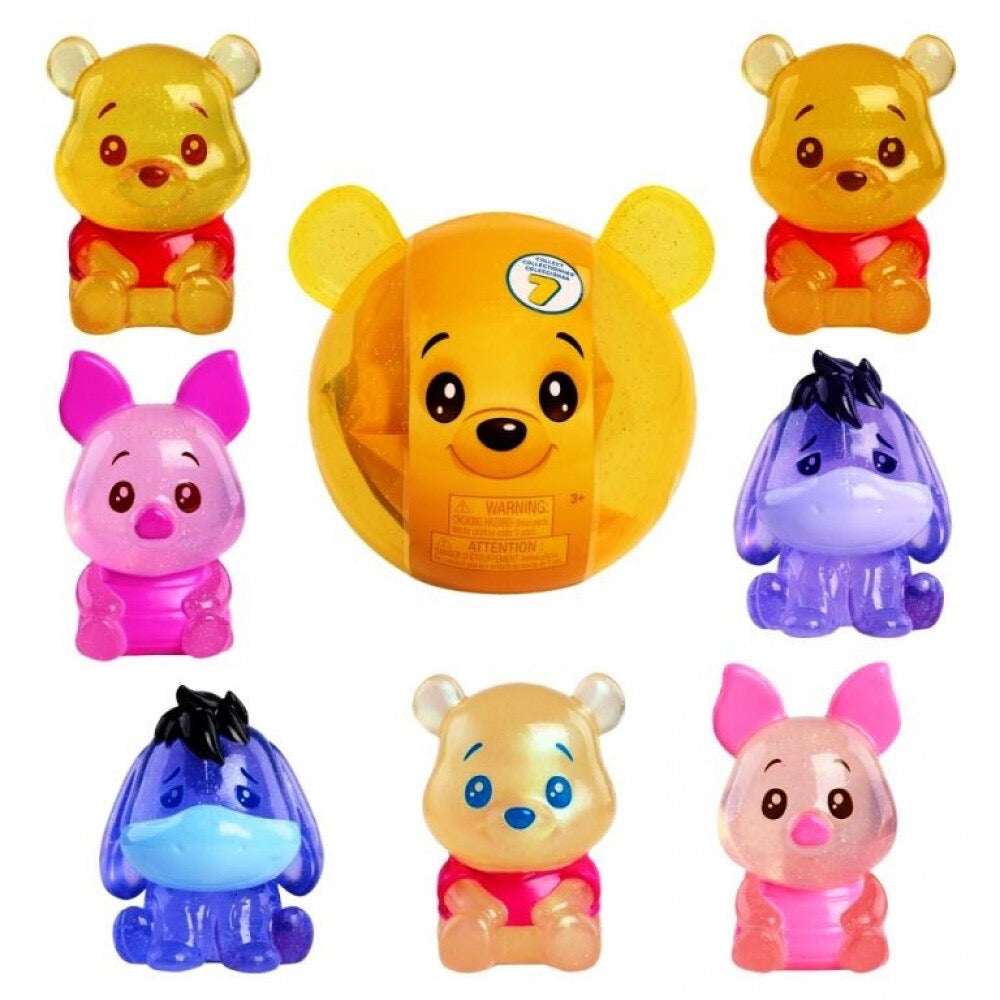 Winnie the Pooh Beary Cute Squishy Figure Capsules