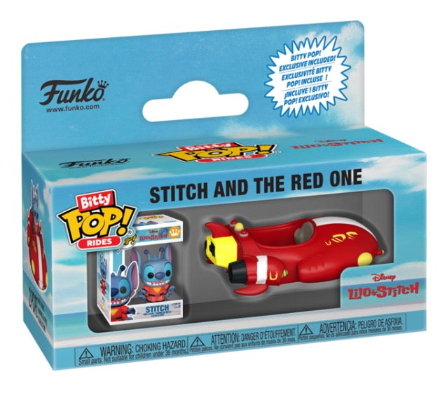 Bitty Pop! Ride - Stitch - The Red One w/Stitch