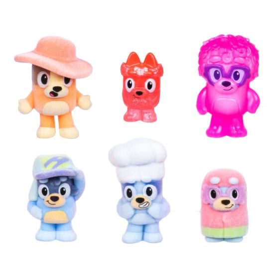 Bluey Fuzzies Friends & Family Pk