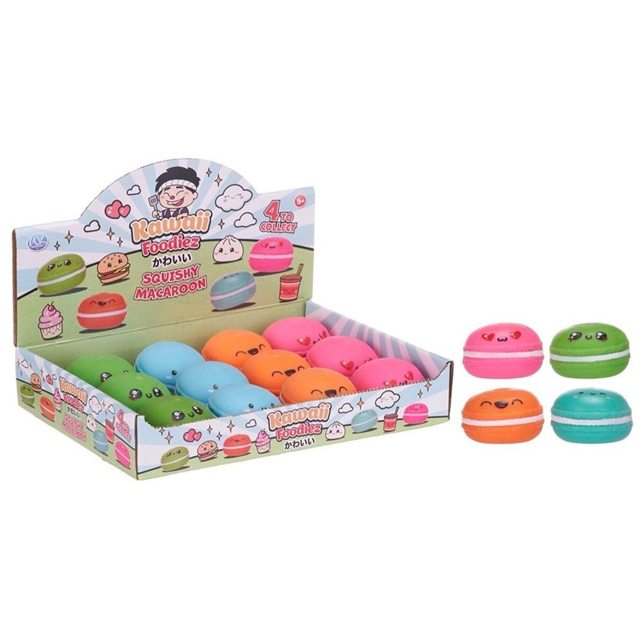 Kawaii Macaroon Sensory Toy