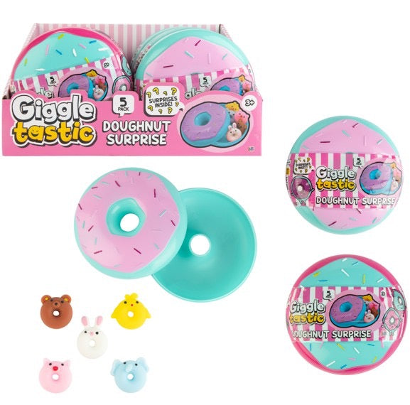 Giggle Tastic Doughnut Surprise Squishy