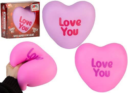 JUMBO 15cm Super Squishy Love Heart In a Box
