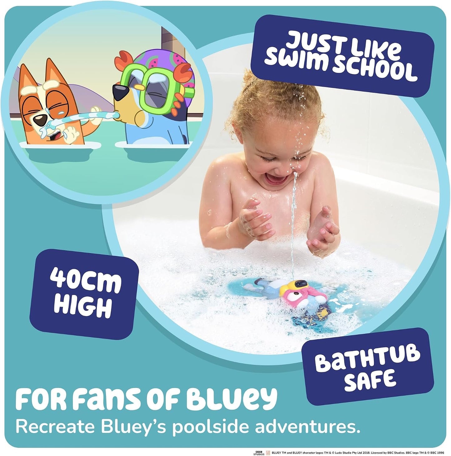 Toomies Swim School Bluey