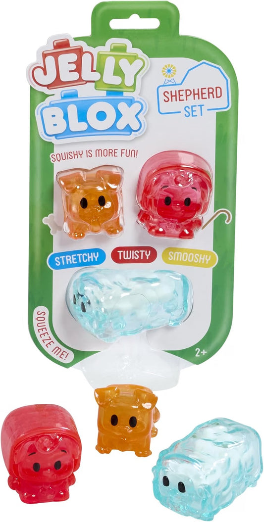 Jelly Blox Farmer / Shepherd Character Squishy Set