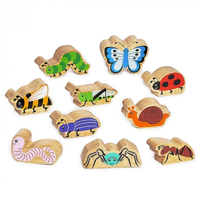 Lanka Kade Minibeast Playset - Handmade Fair Trade Wooden Kids Toy