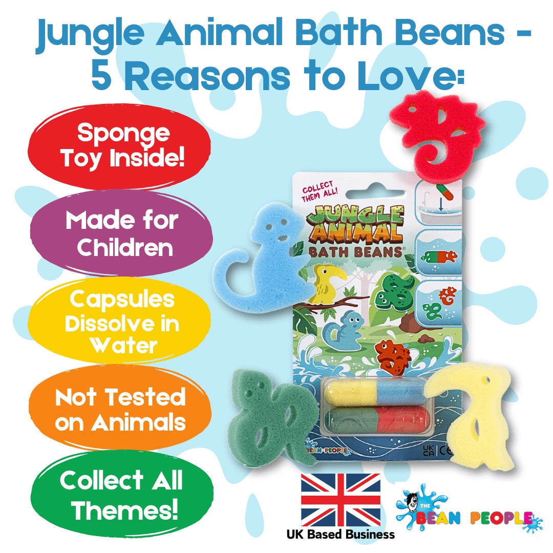 Jungle Animals Bath Beans