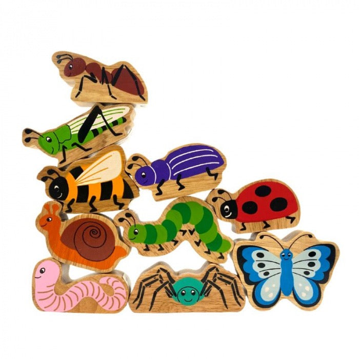 Lanka Kade Minibeast Playset - Handmade Fair Trade Wooden Kids Toy