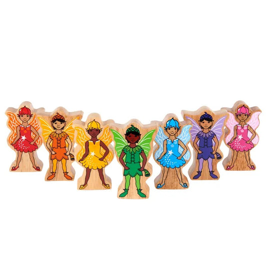 Lanka Kade Rainbow Fairies - Handmade Fair Trade Wooden Kids Toy