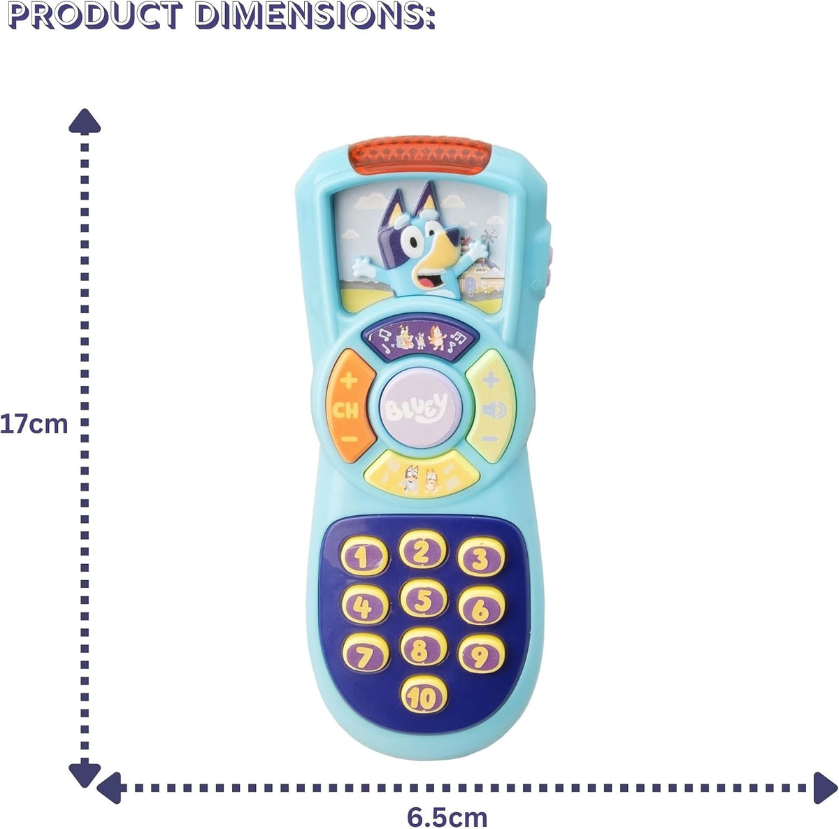 Bluey My First Remote Control Toy