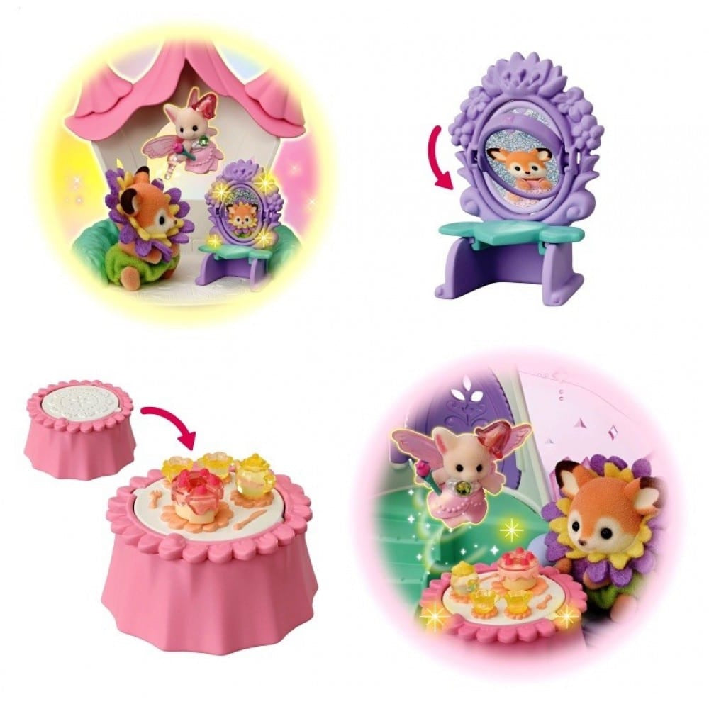 Sylvanian Woodland Fairy Fairytale Tower Playset