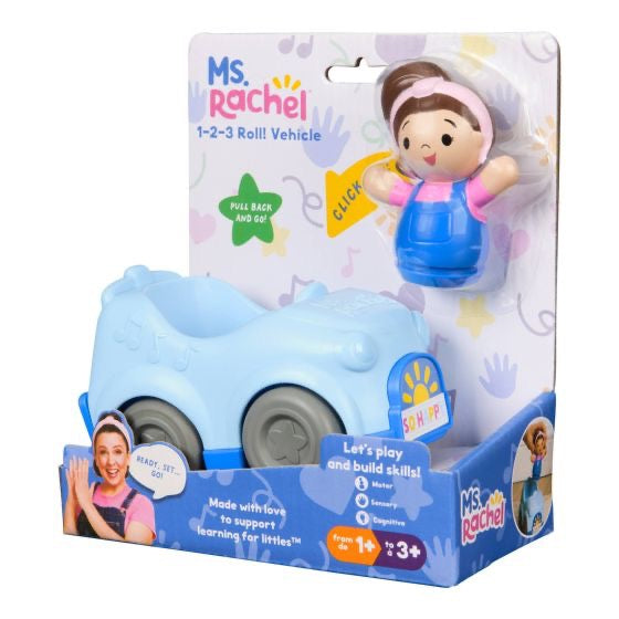Ms. Rachel 1, 2, 3 Roll! Vehicle