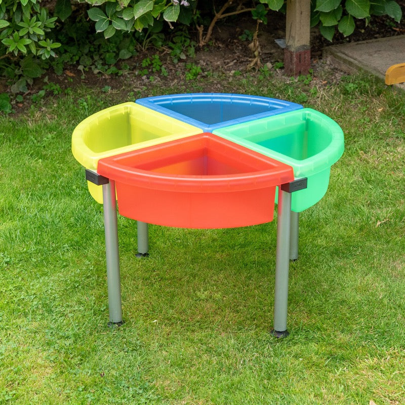 Discovery Colour Quadrant Trays & Stand