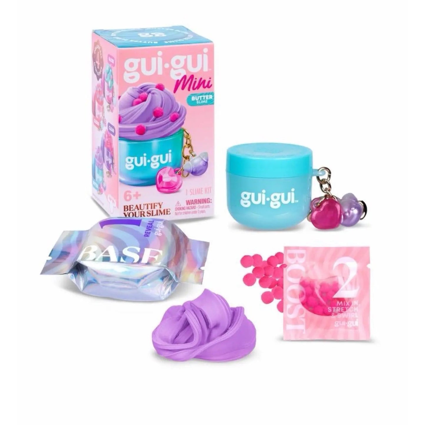 Gui Gui Beautify Your Slime Mini Keyring Craft Set