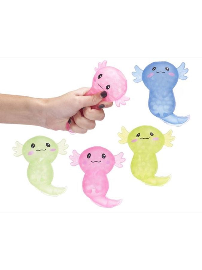 Beaded Squeeze Squishy Axolotl