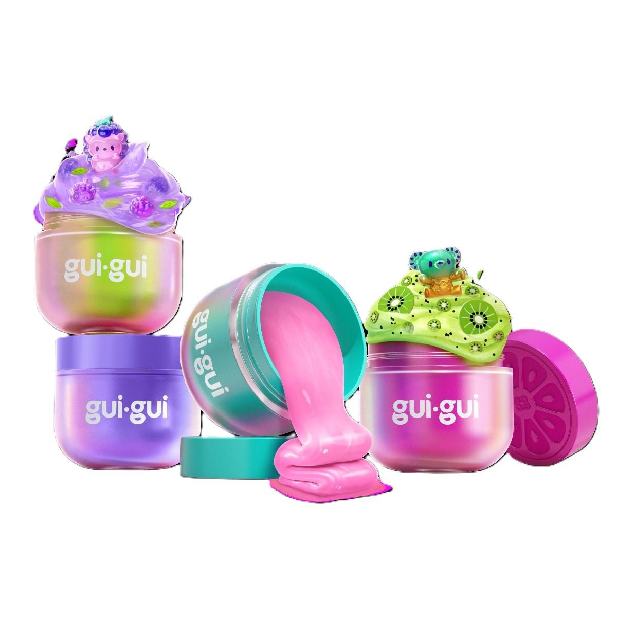 Gui Gui Slime Fruity Glow Single