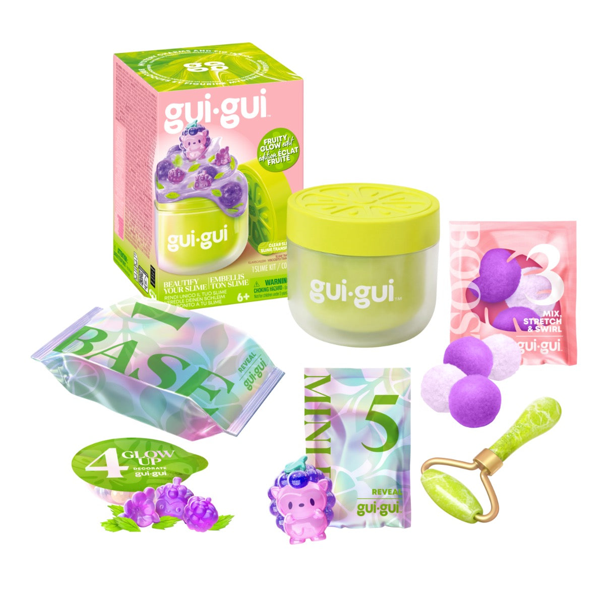 Gui Gui Slime Fruity Glow Single