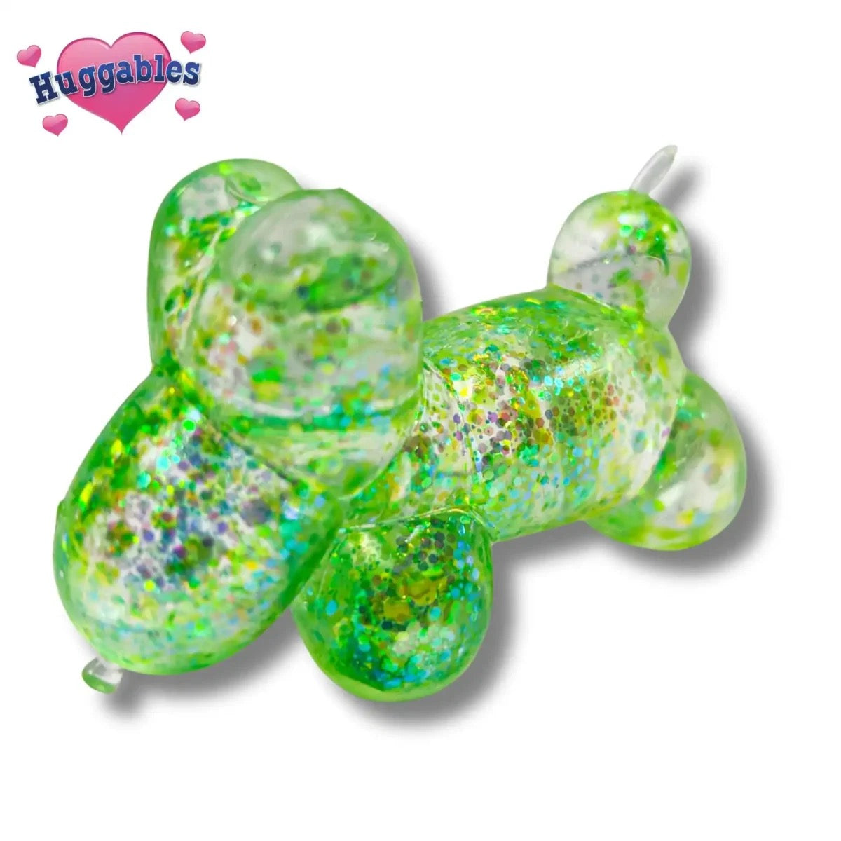 Balloon Dog Maltose Slow Release Glitter Squishy
