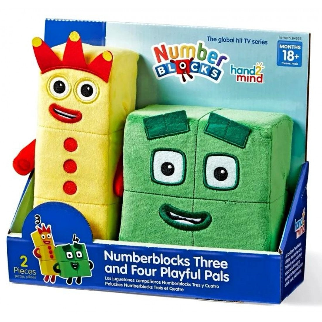 Numberblocks: Three and Four Playful Pals