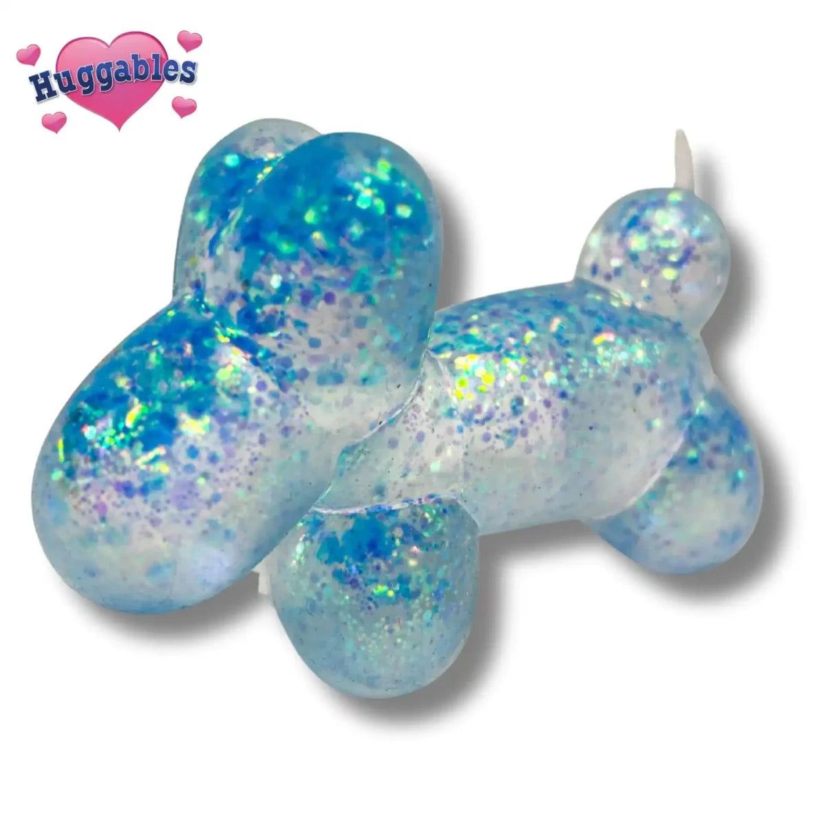 Balloon Dog Maltose Slow Release Glitter Squishy