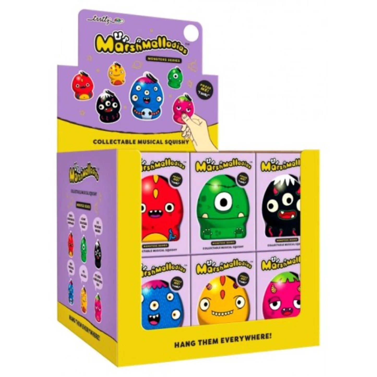 Marshmellodies Monsters Musical Squishy