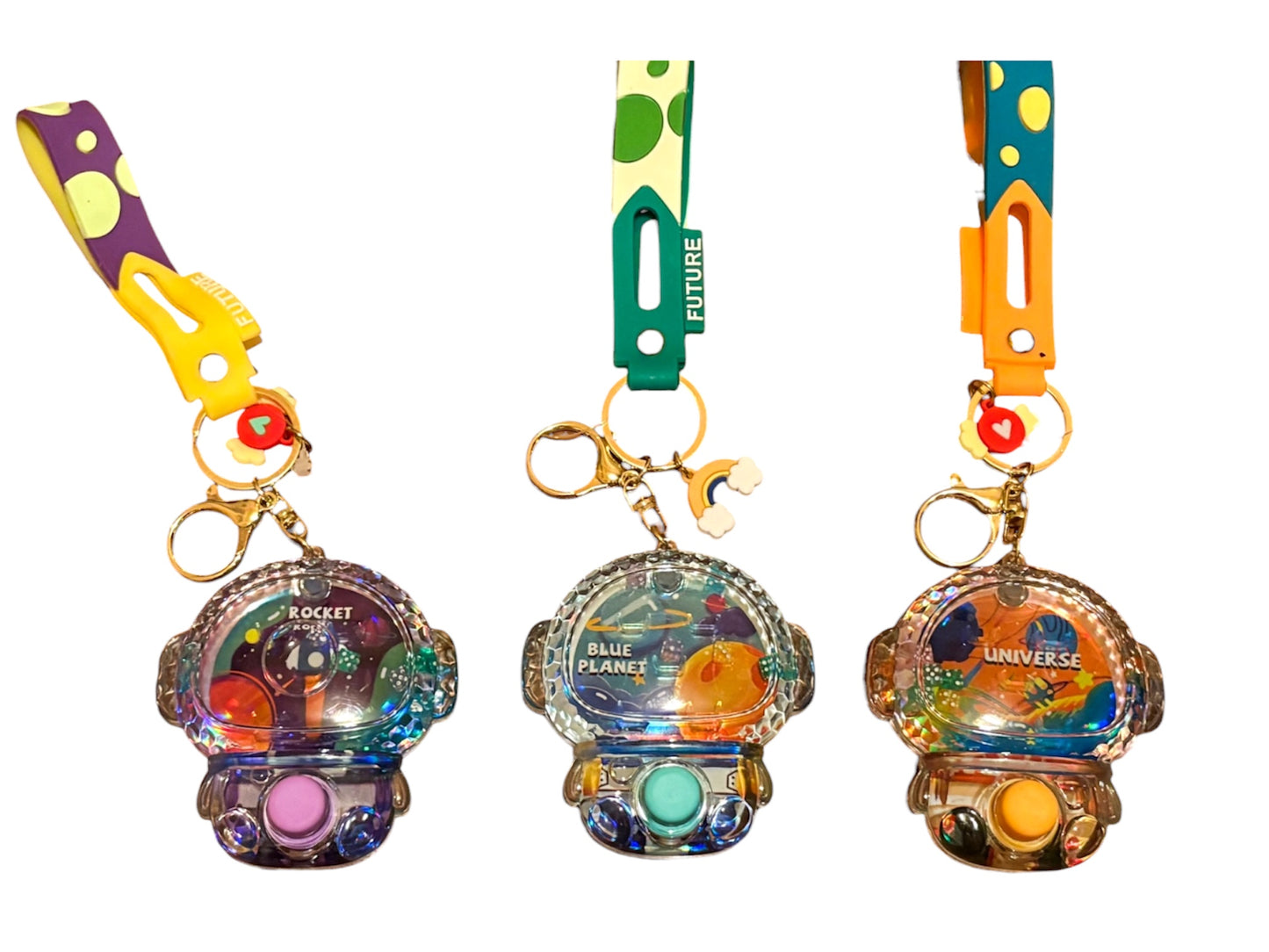 Space Man Water Game  Keyrings