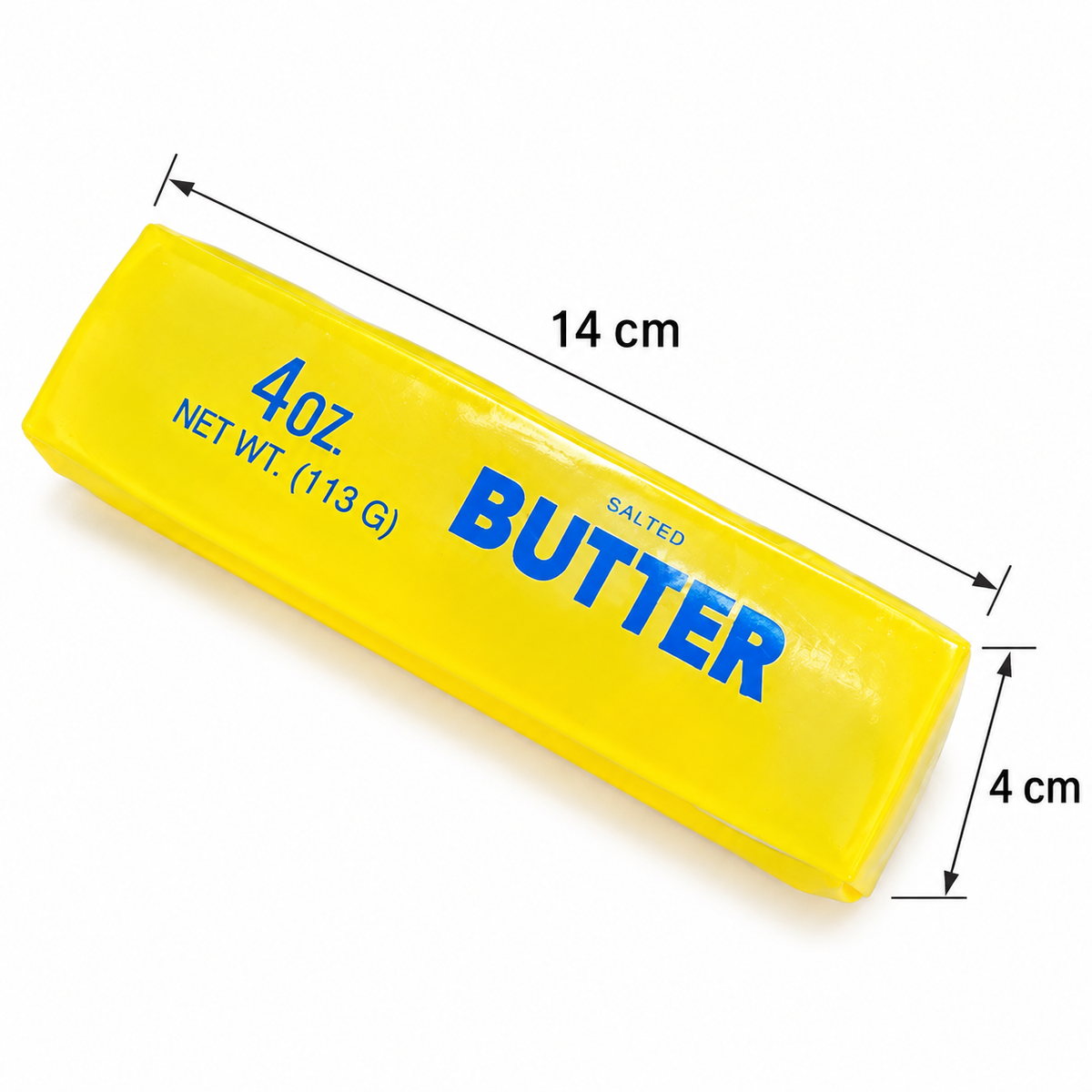 Jumbo Vaseline Salted Butter Bar Squishy – Stretchy Stress Relief