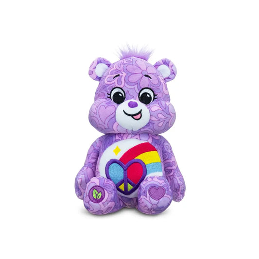 Care Bears Stylized Plush Peaceful Heart Bear Eco Friendly 22cm