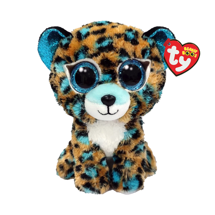 Beanie Boo- Cobalt BLUE SPOTTED LEOPARD