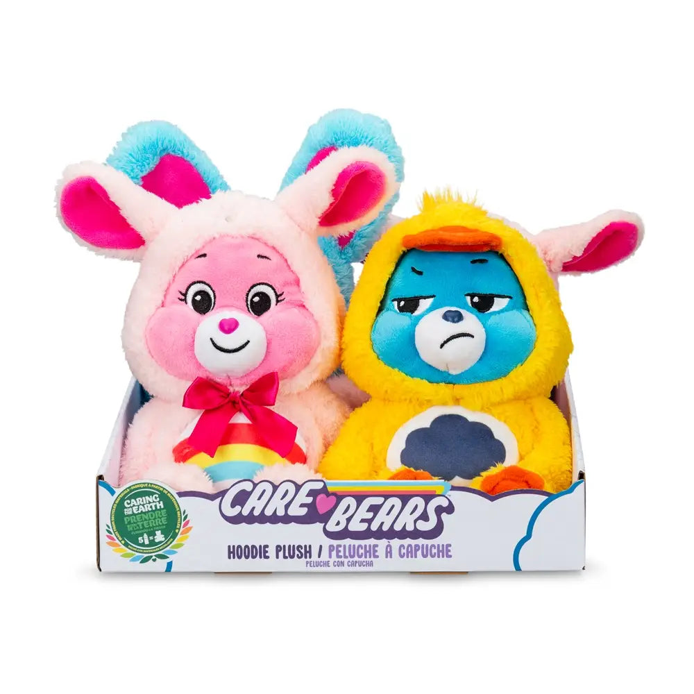 Care Bears Hoodie Fun Size Plush Easter Tray 22cm