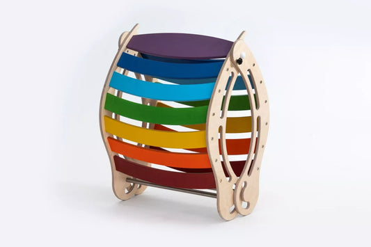 Wooden Foldable Extra Large Rainbow Rocker