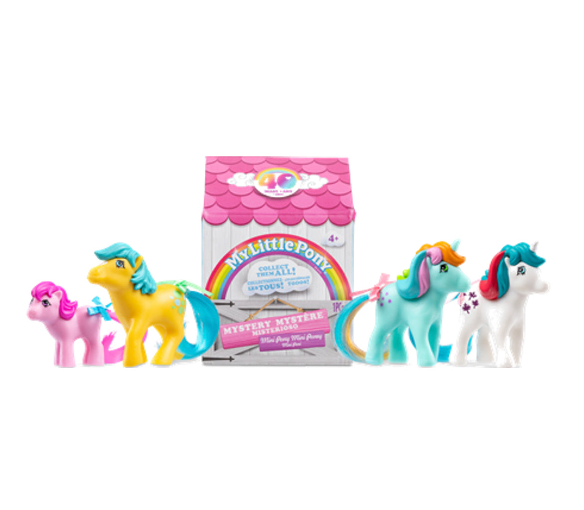 My Little Pony 40th Anniversary Mystery Mini Figure Wooden Sensory and Softplay Ltd