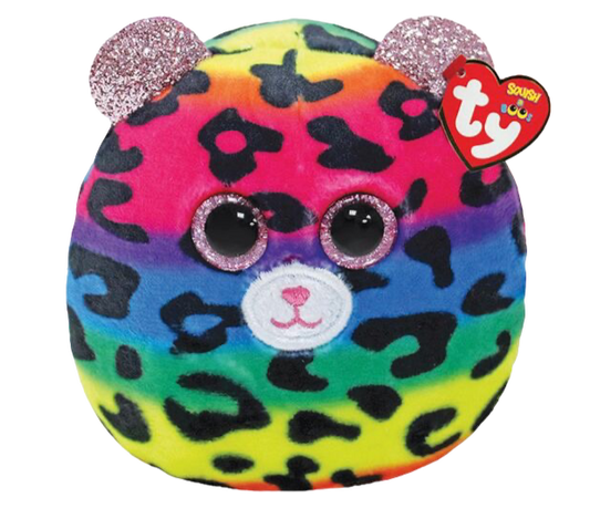 Beanie Mini Squish a Boo- Dotty Leopard
