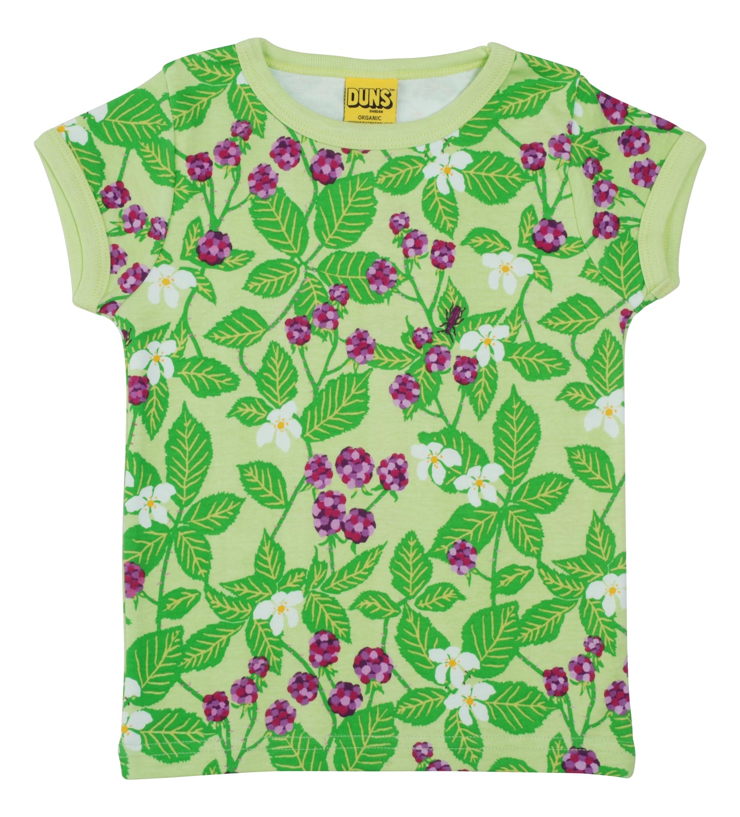 Duns- Short Sleeve Top- Dewberry Green