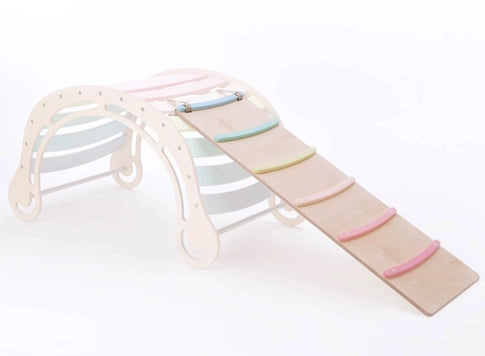 Wooden Foldable Extra Large Pastel Rocker