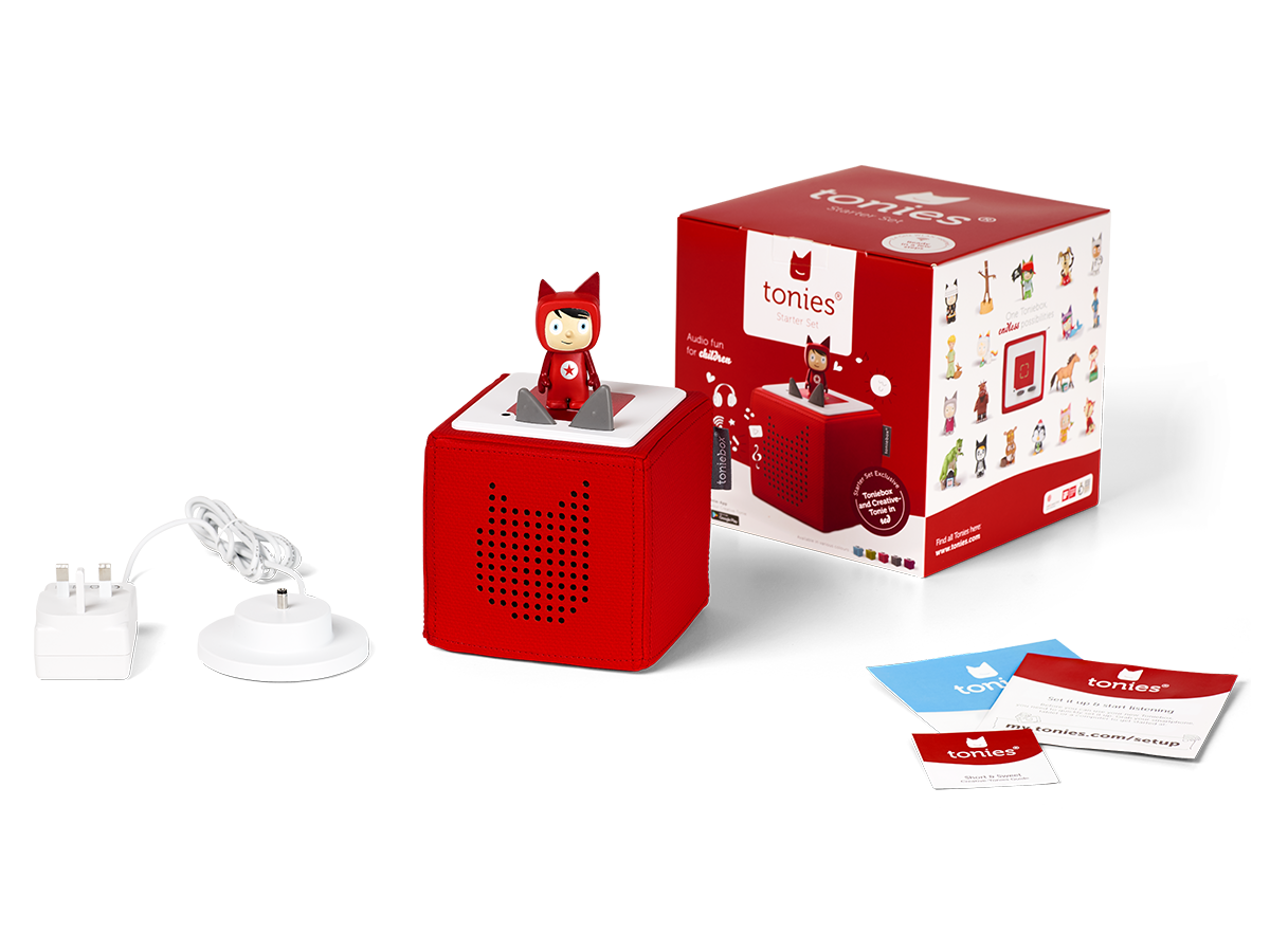 PRE ORDER * Toniebox Starter Set - Red