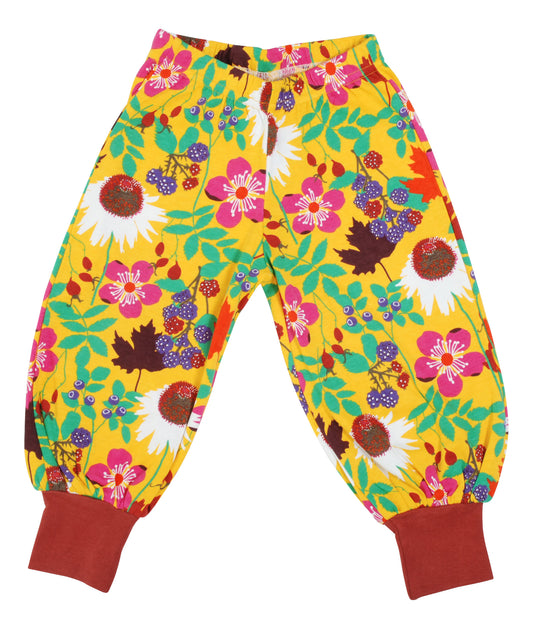 Duns- Baggy Pants - Autumn Flowers (Yellow)