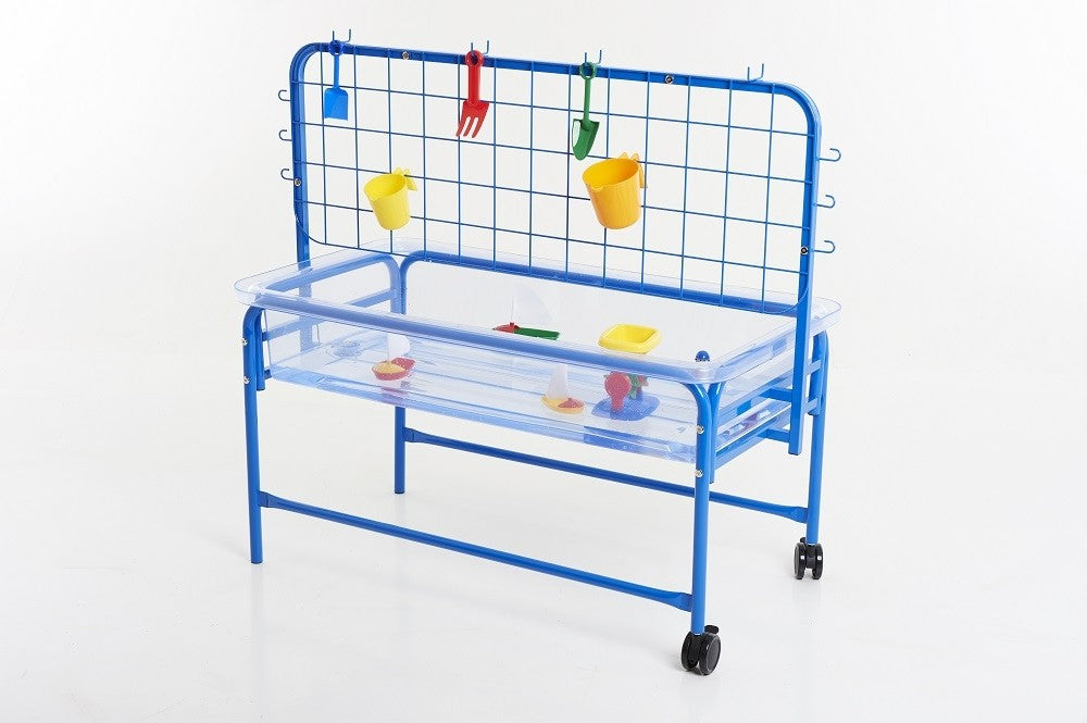 Clear Water Tray With Activity Rack